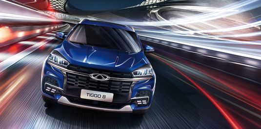 CHERY обновляет кроссовер TIGGO 8